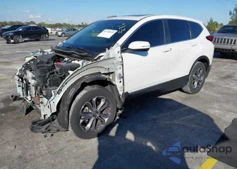 2022 Honda Cr-V Awd Ex-L z USA, uszkodzony, nr VIN 7FARW2H89NE055555